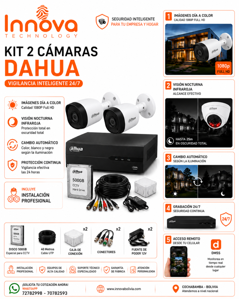 Kit 2 Cámaras